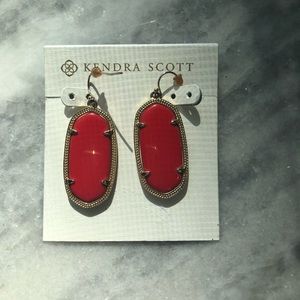 Kendra Scott Red Elles